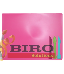 Tăbliță pentru plastilină + 3 ustensile de modelare, roz, ZiBi